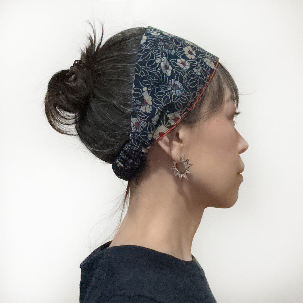 帽子 MAISON KINEMA Aran pattern hair band MAISON KINEMA Aran