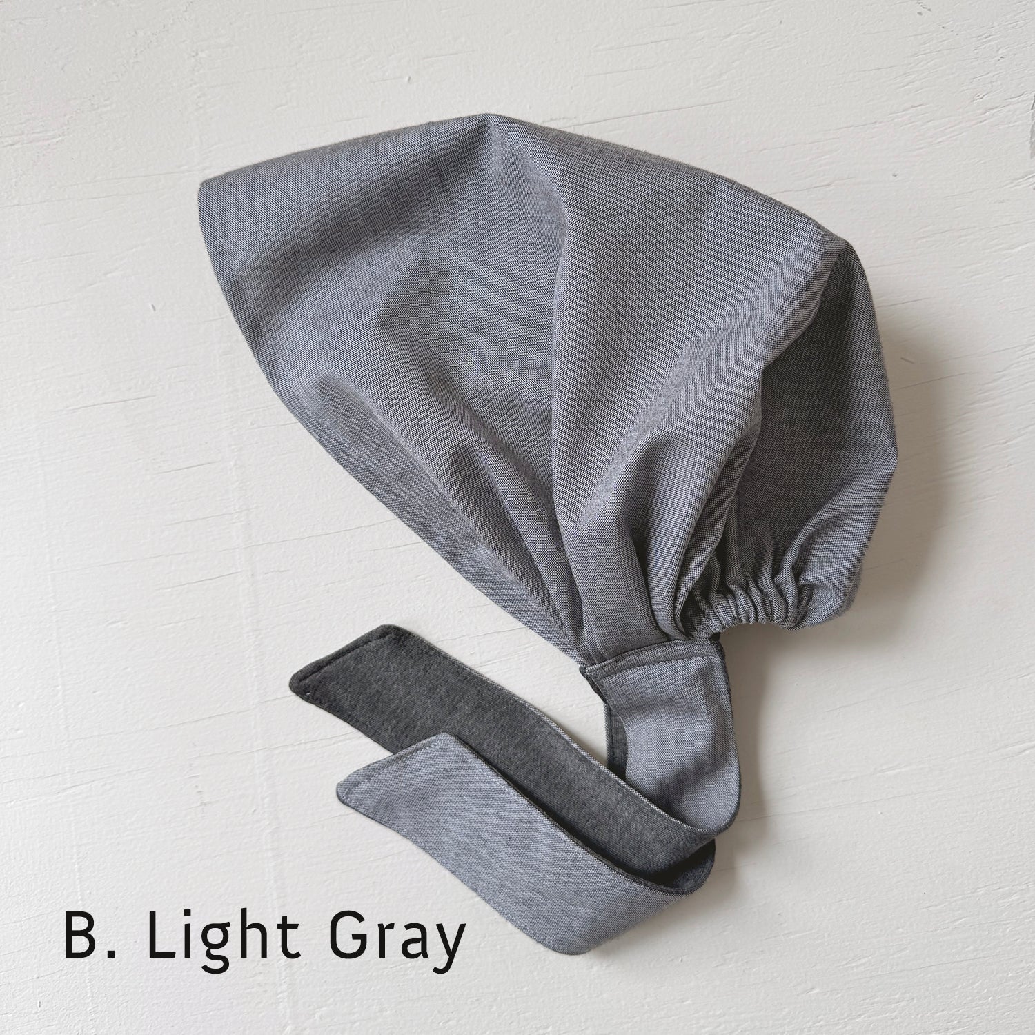 Head Covering Scarf / Chef hat, surgical hat, full cover scarf