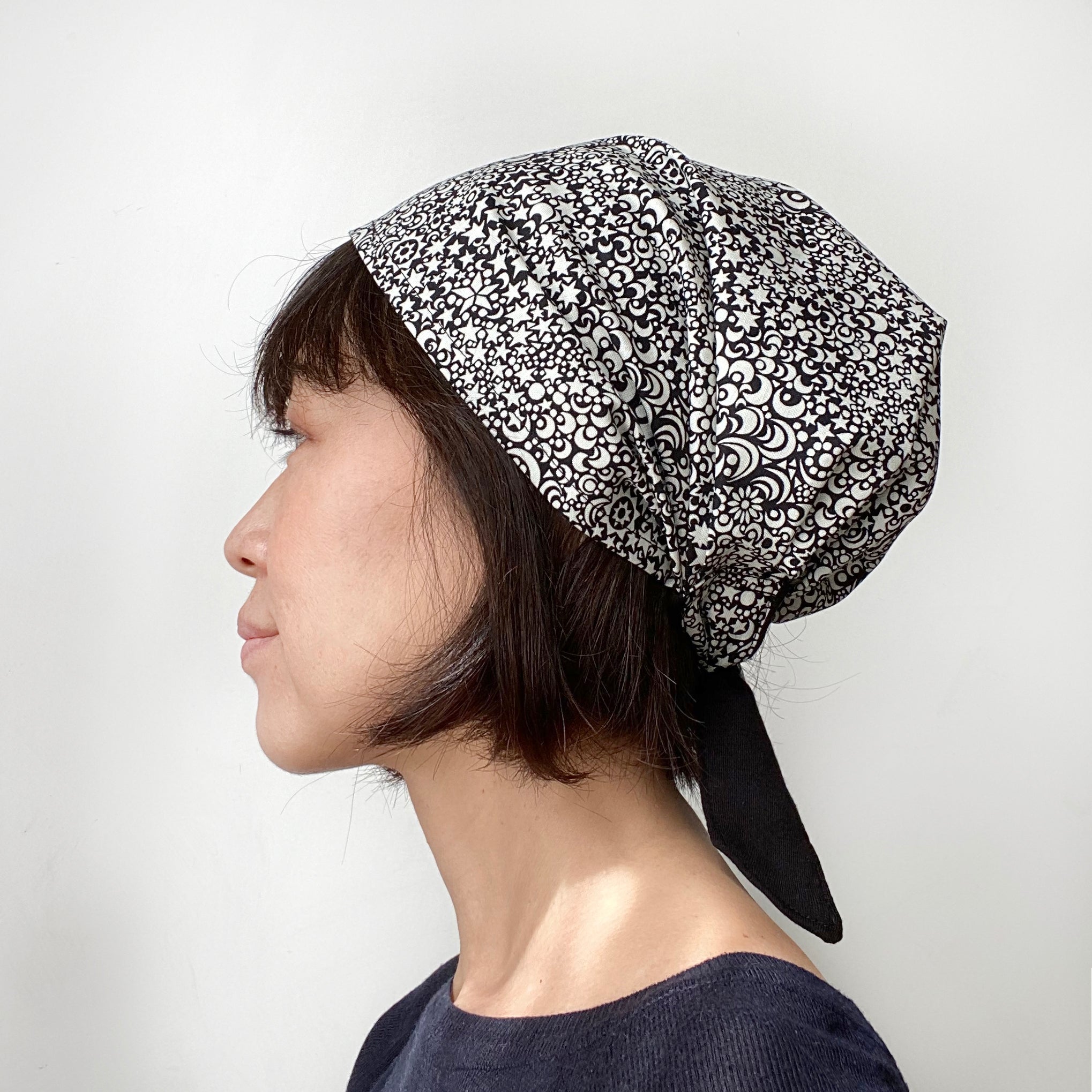 Head Covering Scarf Stars
