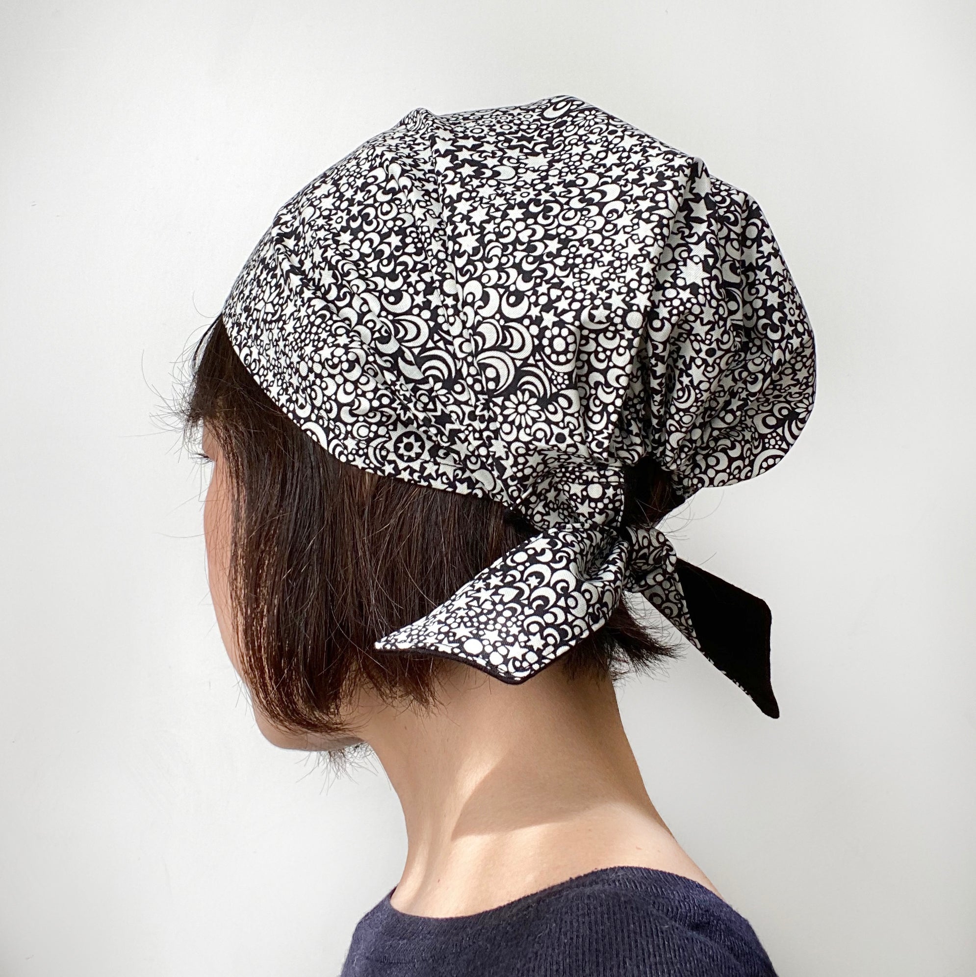 Head Covering Scarf Stars