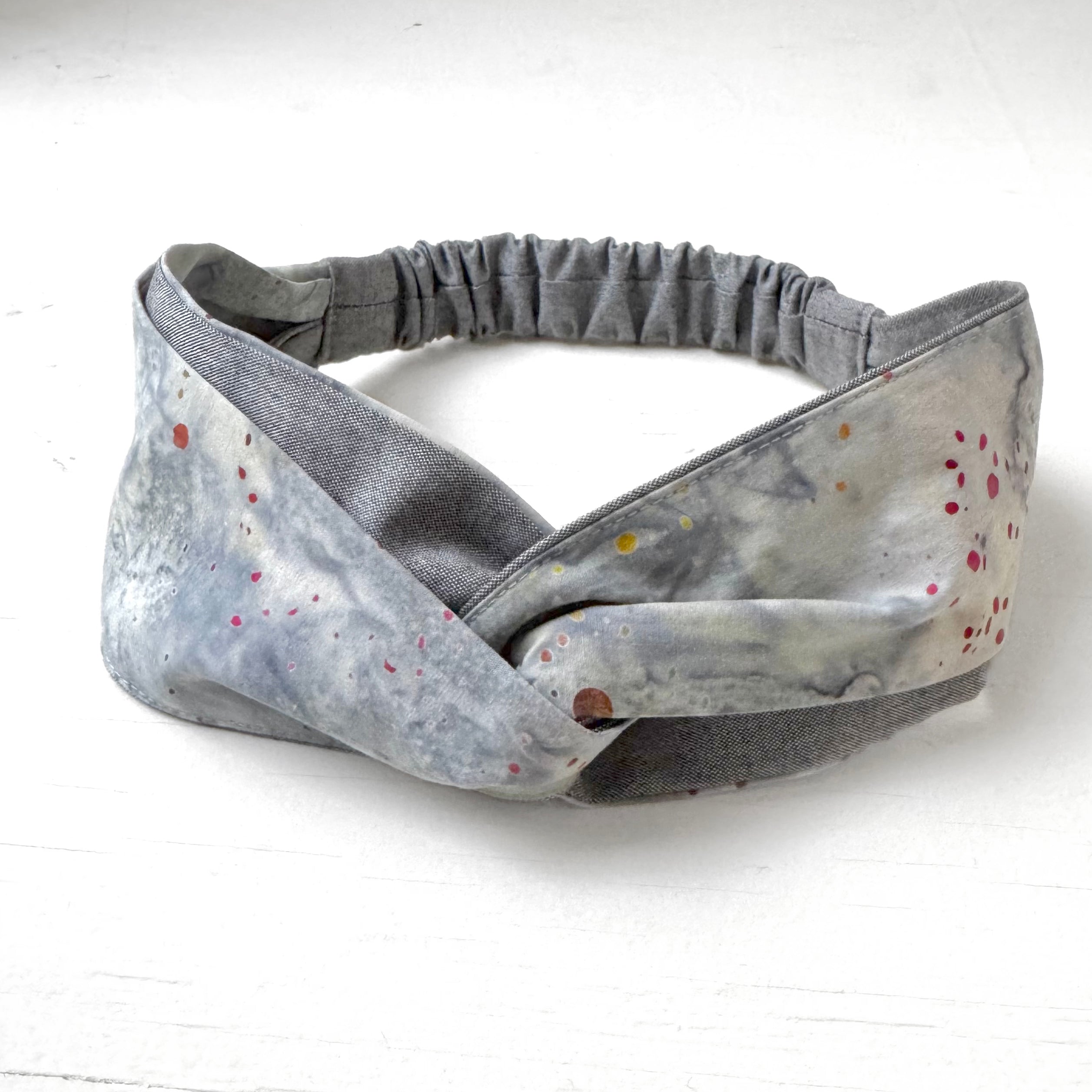 Headband Twist , Colorful Pink, Blue, Green, Gray