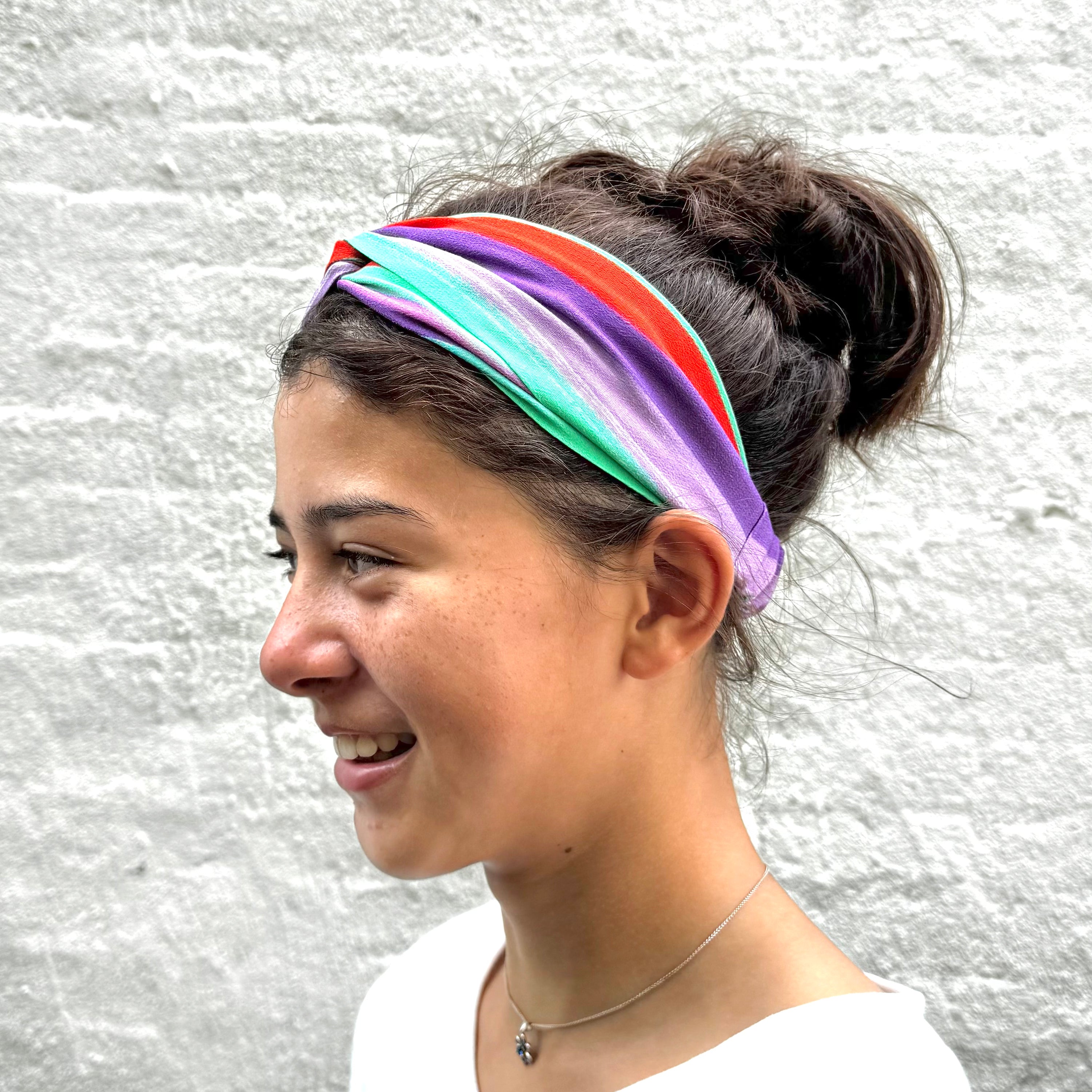 Headband Twisted Viscose Colorful