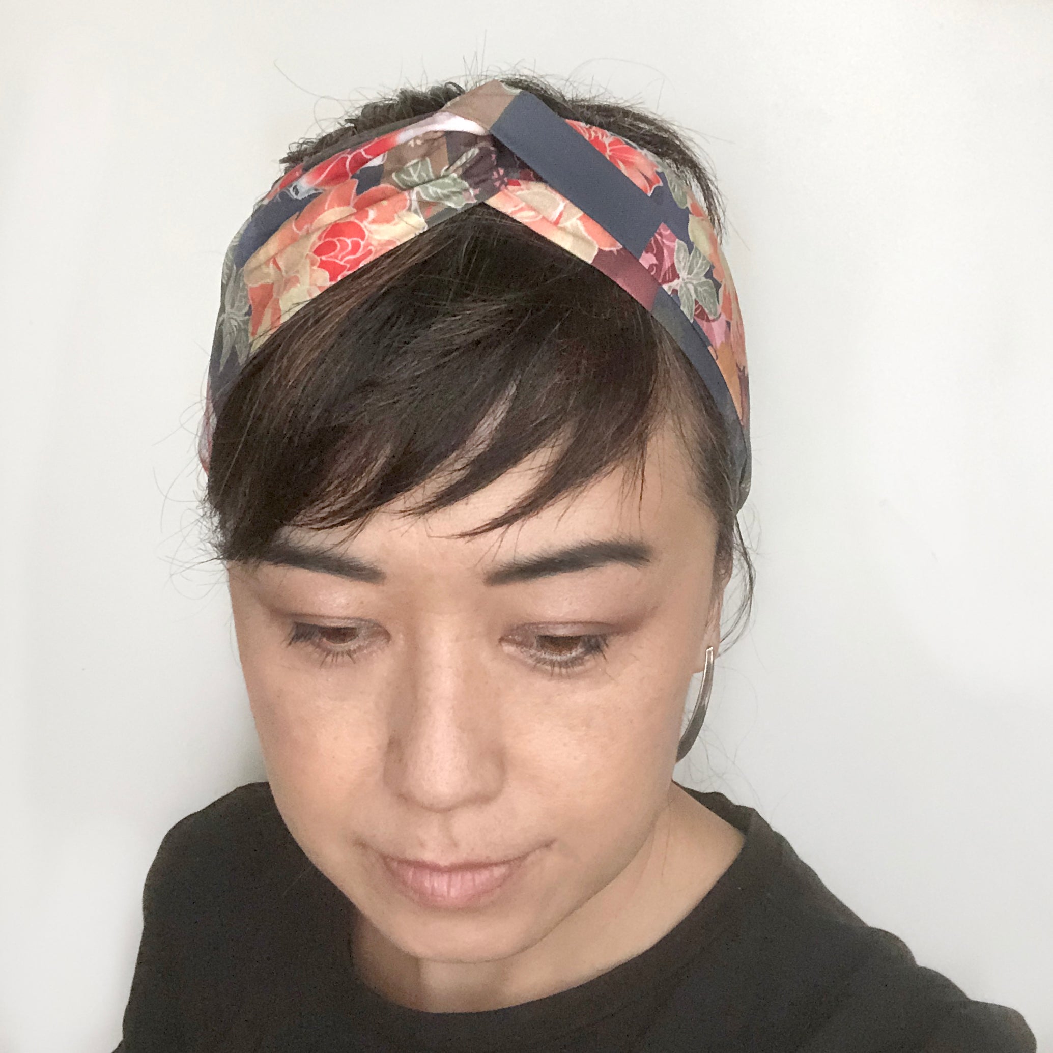 Headband twisted Floral