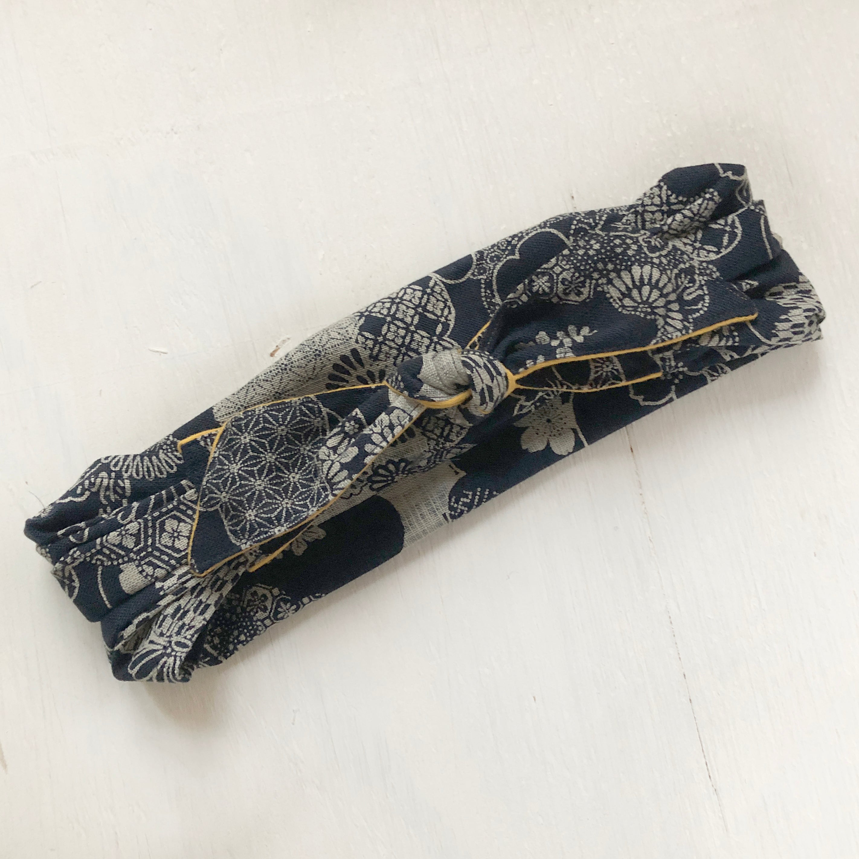 Head scarf Japanese Floral