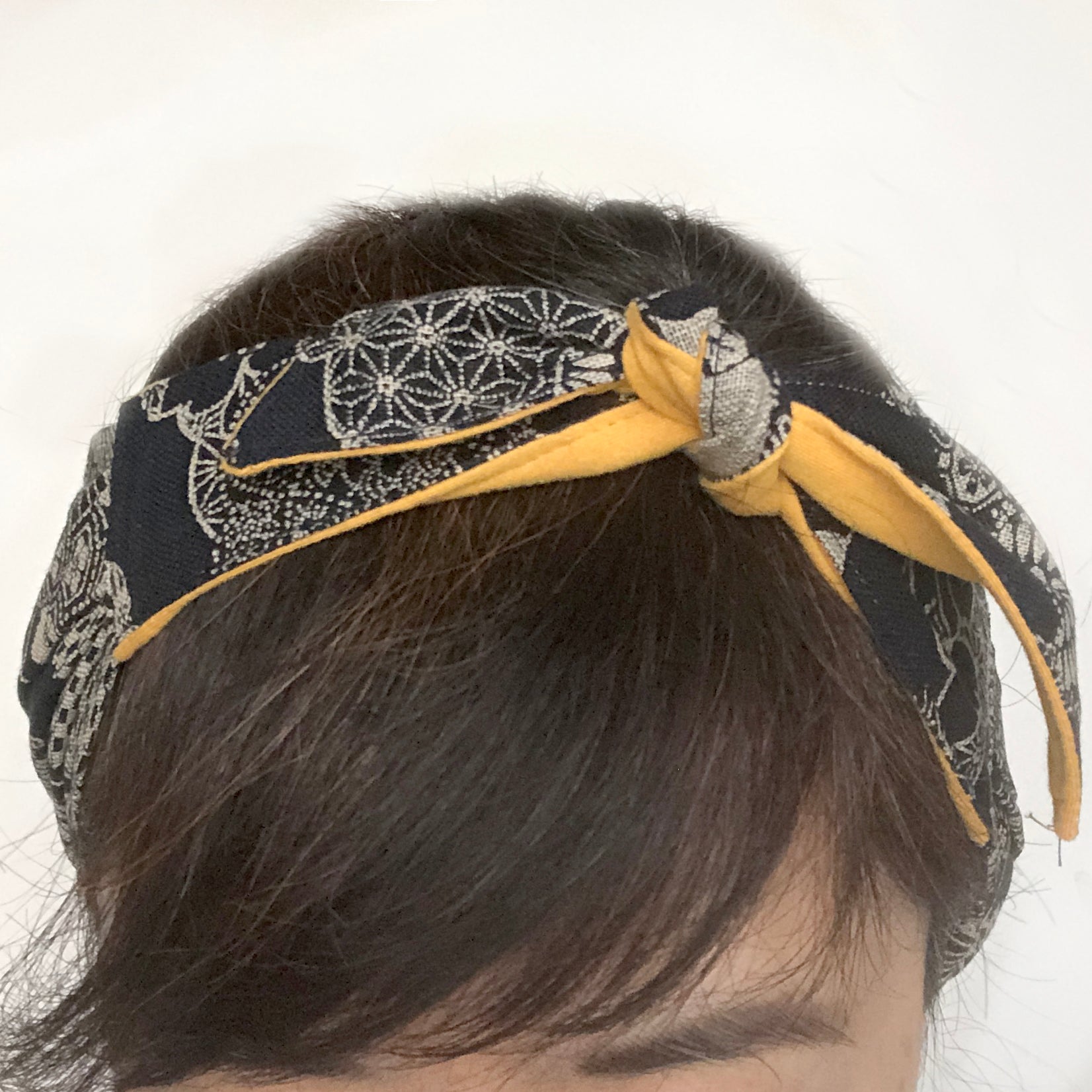 Head scarf Japanese Floral