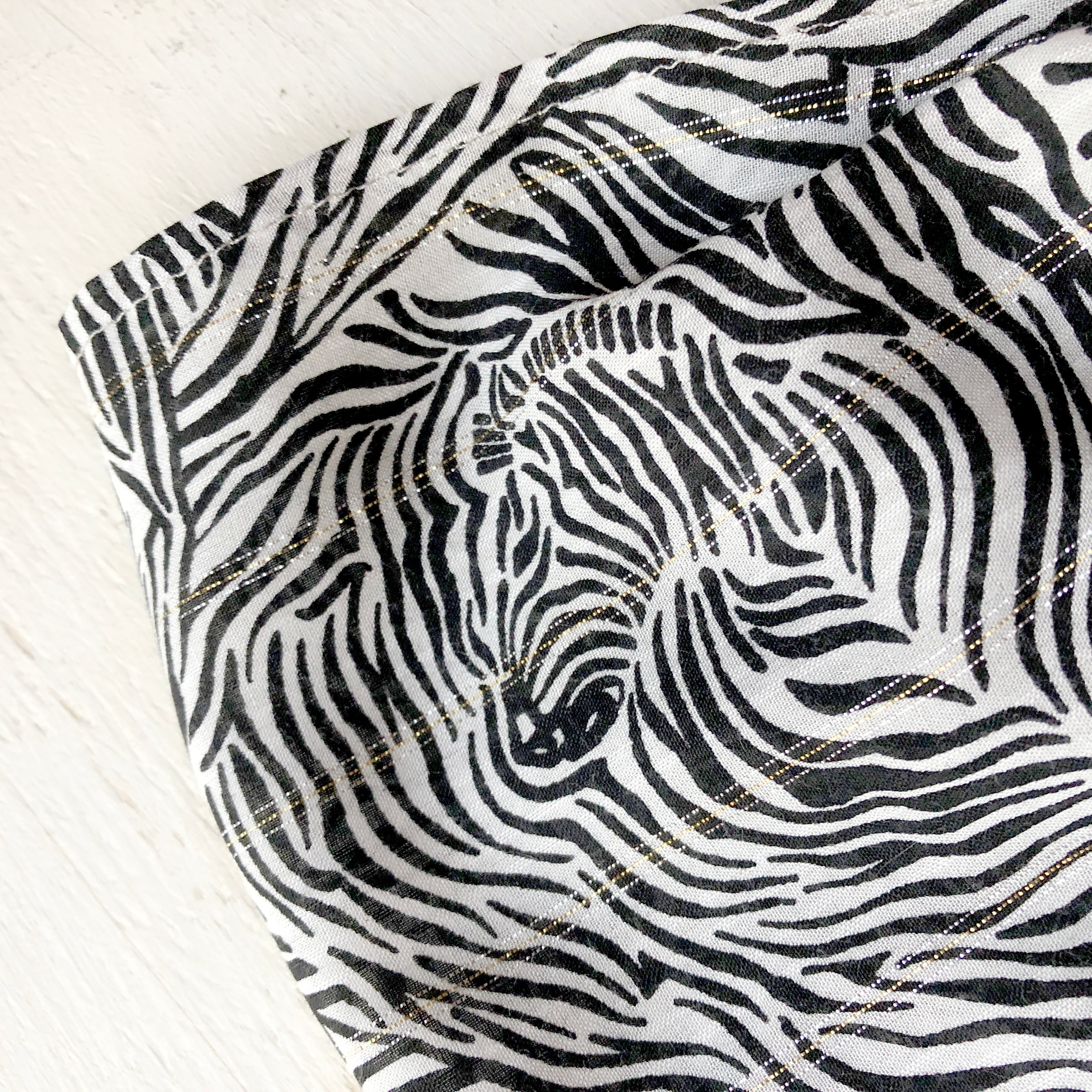 Zebra print head scarf - Head wrap