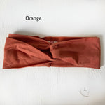 Headband Twisted  Faux Suede 4 colors