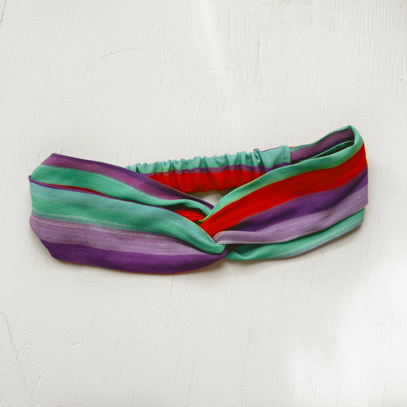 Headband Twisted  Viscose Colorful