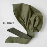 Head Covering Scarf / Chef hat, surgical hat, full cover scarf
