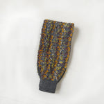 Wool Headband Ear warmer Yellow Gray multi color