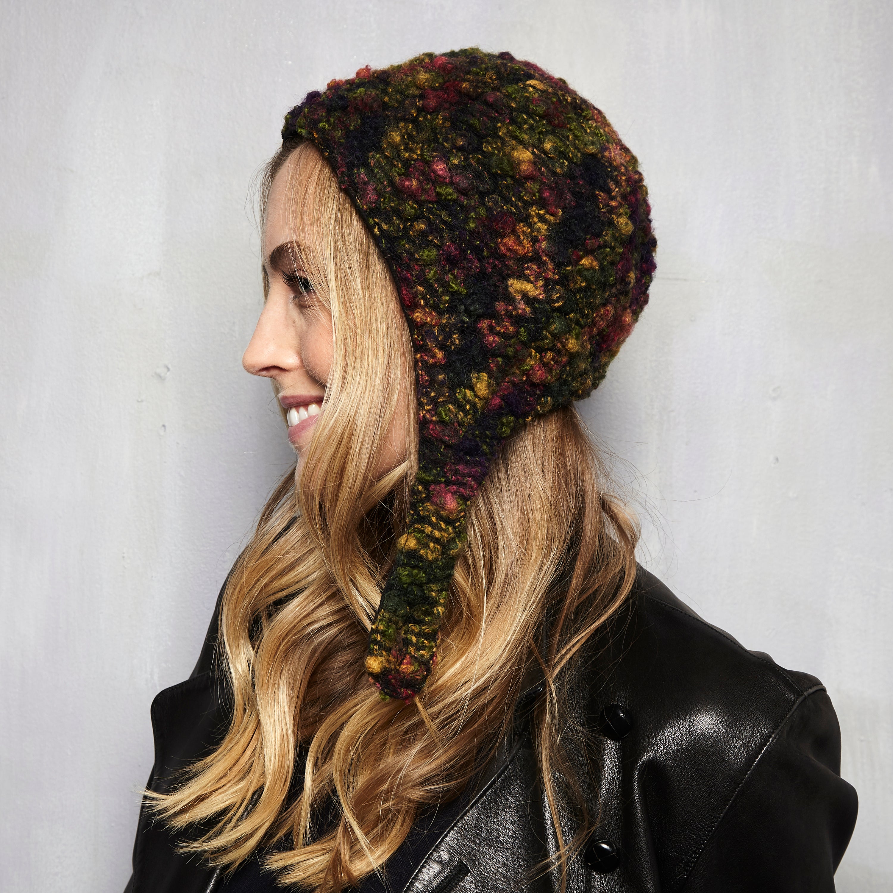 Wool hat Emma Fall color and Blue