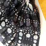 Head Covering scarf Polka Dots cotton