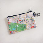 NYC Map Pouch, Central park, Upper west, Upper east
